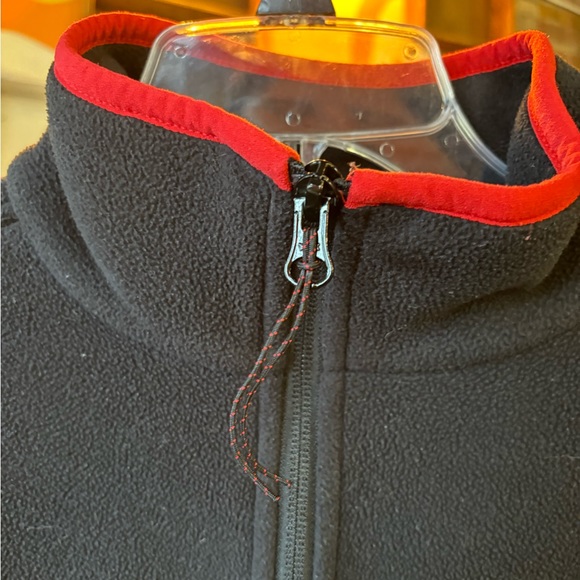 Georgia Bulldogs Columbia Womens Fleece Jacket Black Sewn Logo NCAA - Picture 4 of 8